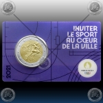 2 EVRO FRANCIJA 2021 "Paris Olympic Games 2024" KARTICA 2 EVRO FRANCIJA 2021 "Paris Olympic Games 2024" KARTICA